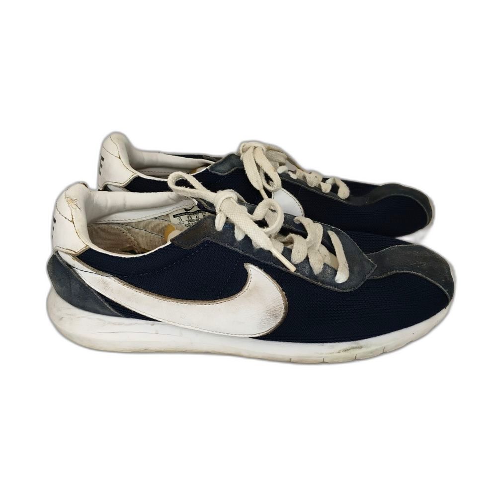 Vintage Nike Tennis Shoes Blue and White Size 8.5